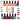 High Quality/UV Glam Gel Nail Polish-Champagne & Indigo Set 12 Piece